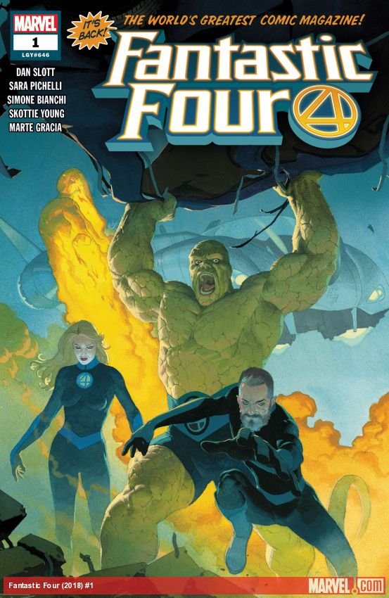 Cover of Fantastic Four (2018) - #1