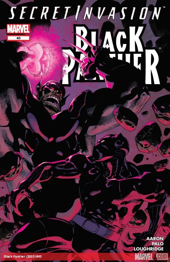 Cover of Black Panther (2005) - #40