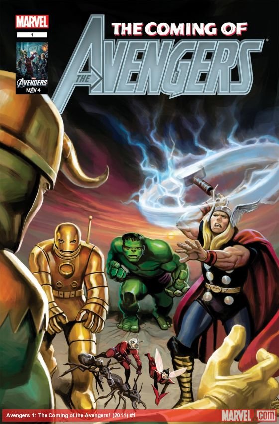 Cover of Avengers 1: The Coming Of The Avengers! (2012) - #1