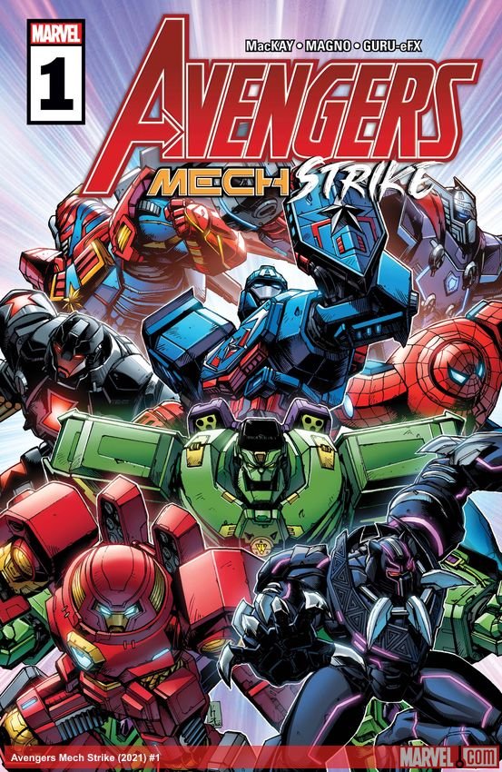 Cover of Avengers Mech Strike (2021) - #1