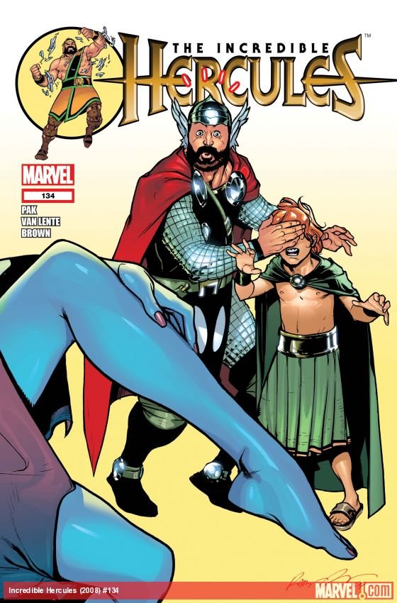 Cover of Incredible Hercules (2008) - #134