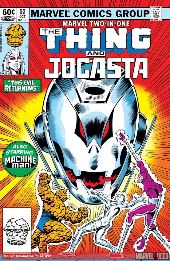 Cover of Marvel Two-In-One (1974) - #92