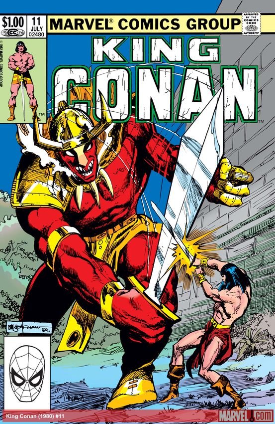 Cover of King Conan (1980) - #11