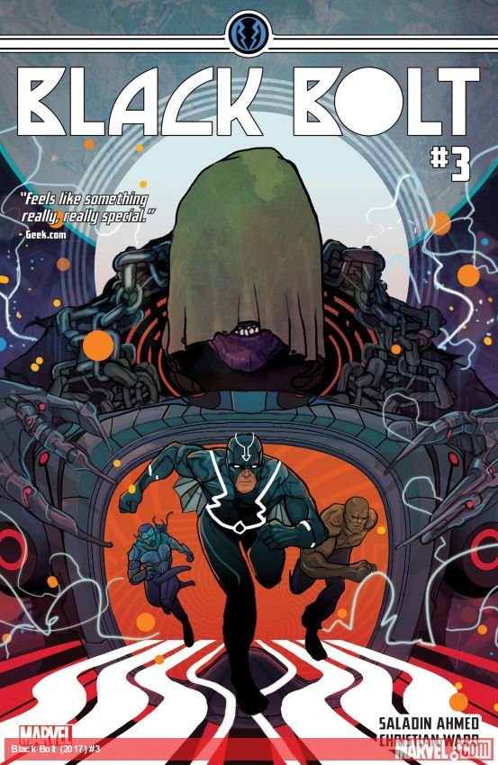 Cover of Black Bolt (2017) - #3