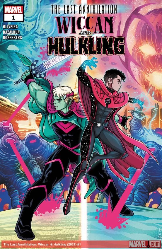 Cover of The Last Annihilation: Wiccan & Hulkling (2021) - #1