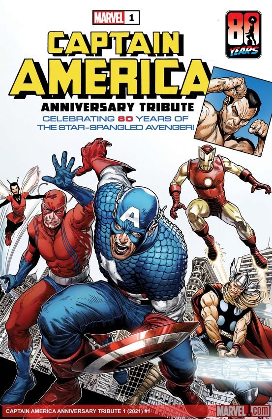 Cover of Captain America Anniversary Tribute (2021) - #1