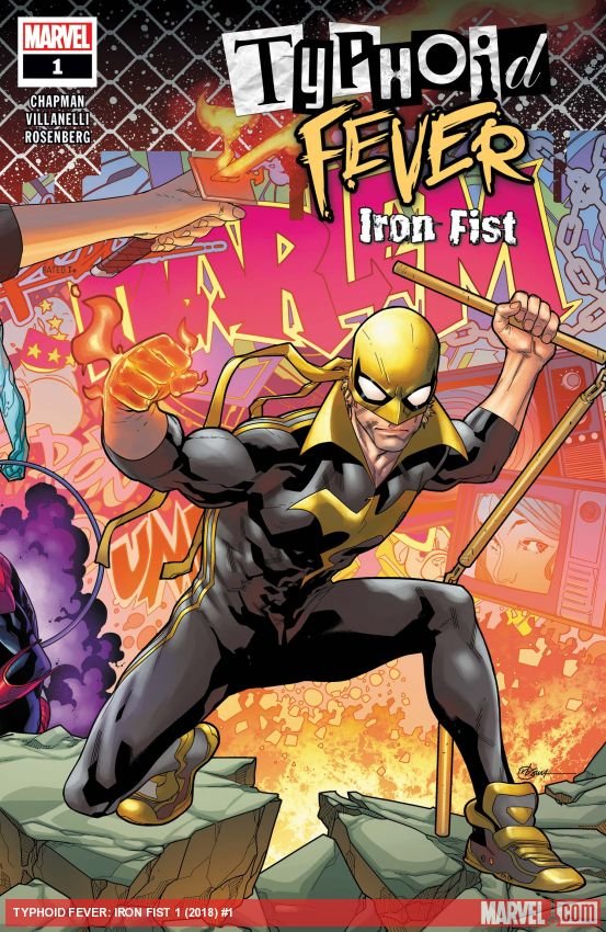 Cover of Typhoid Fever: Iron Fist (2018) - #1