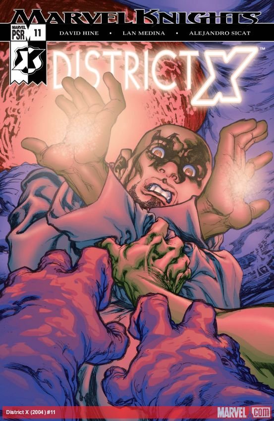Cover of District X (2004) - #11