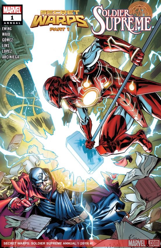 Cover of Secret Warps: Soldier Supreme Annual (2019) - #1