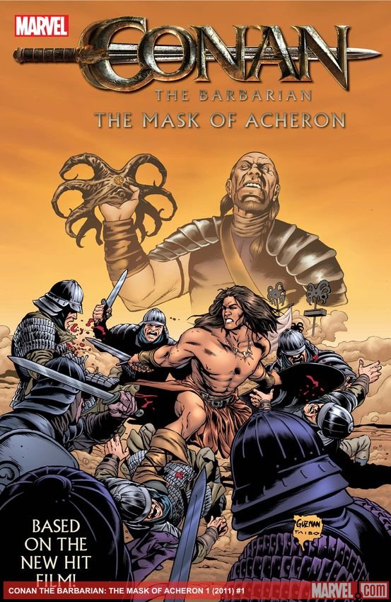 Cover of Conan the Barbarian: The Mask of Acheron (2011) - #1