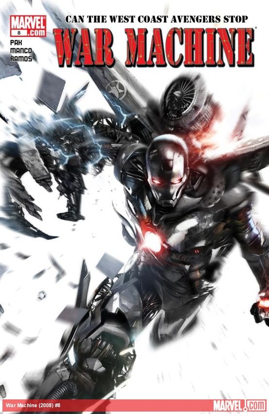Cover of War Machine (2008) - #8