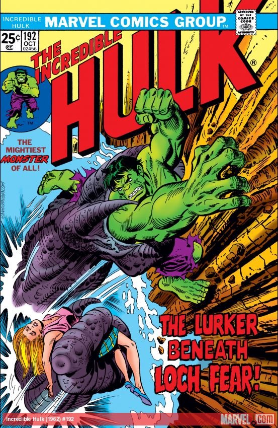 Cover of Incredible Hulk (1962) - #192
