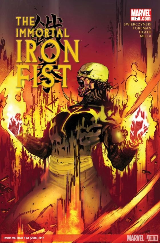 Cover of The Immortal Iron Fist (2006) - #17