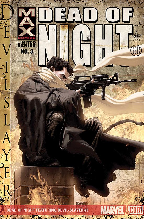 Cover of Dead Of Night Featuring Devil-Slayer (2008) - #3