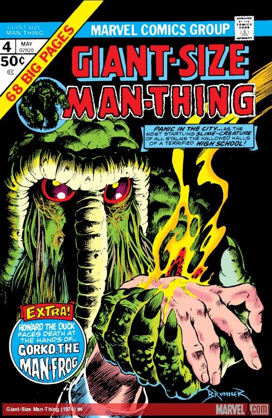 Cover of Giant-Size Man-Thing (1974) - #4