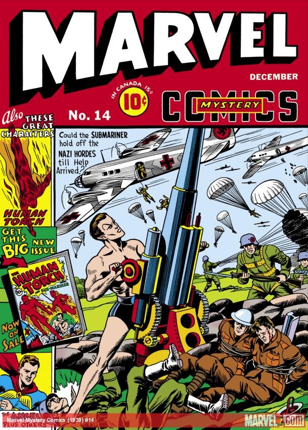 Cover of Marvel Mystery Comics (1939) - #14