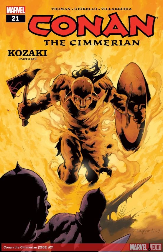 Cover of Conan The Cimmerian (2008) - #21