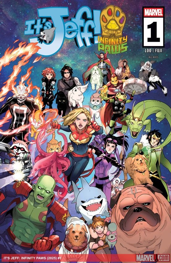 Cover of It's Jeff: Infinity Paws (2025) - #1