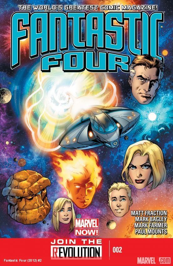 Cover of Fantastic Four (2012) - #2