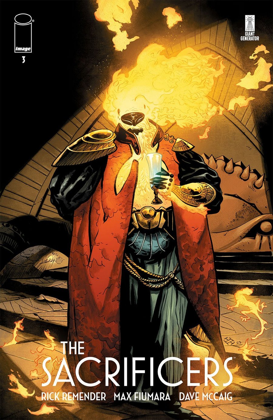 Cover of The Sacrificers (2023) - #3