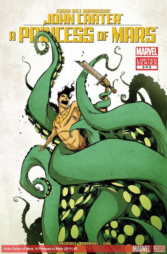 Cover of John Carter: A Princess Of Mars (2011) - #3