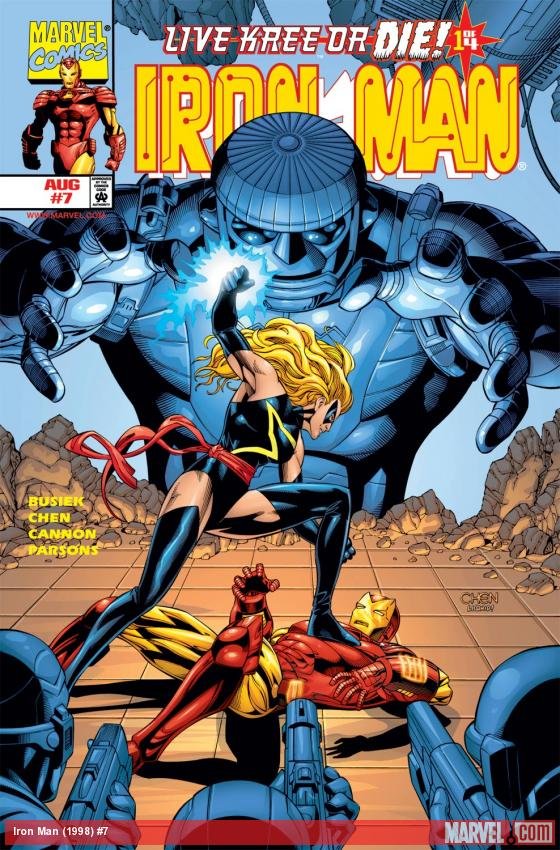 Cover of Iron Man (1998) - #7
