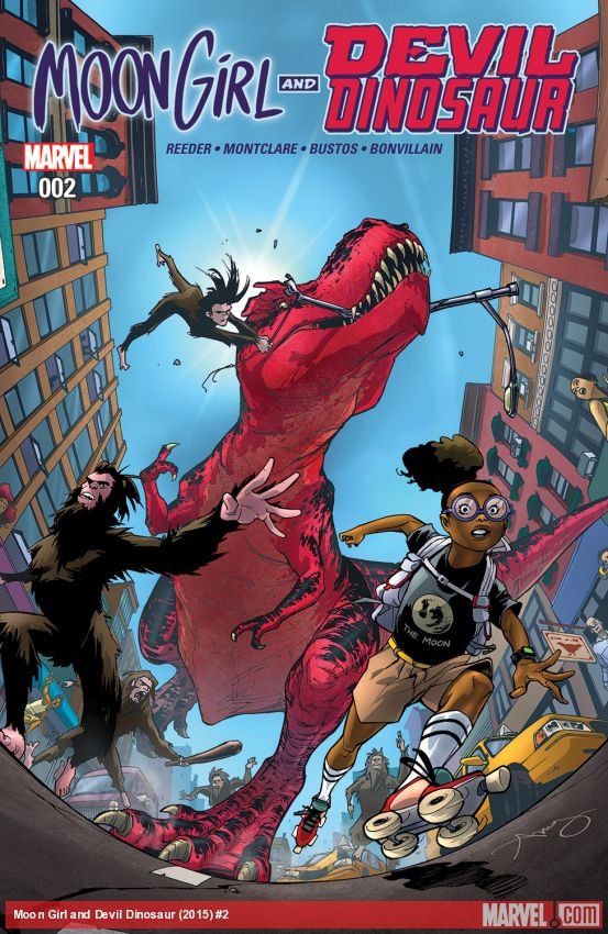 Cover of Moon Girl And Devil Dinosaur (2015) - #2