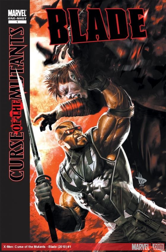 Cover of X-Men: Curse Of The Mutants - Blade (2010) - #1