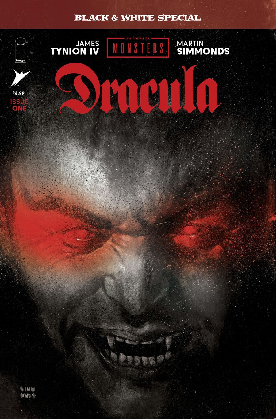 Cover of Universal Monsters Dracula Black & White Special (2025) - #1