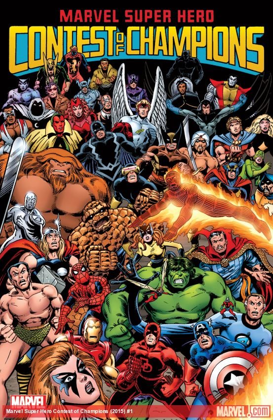 Cover of Marvel Super Hero Contest of Champions (2015) - #1