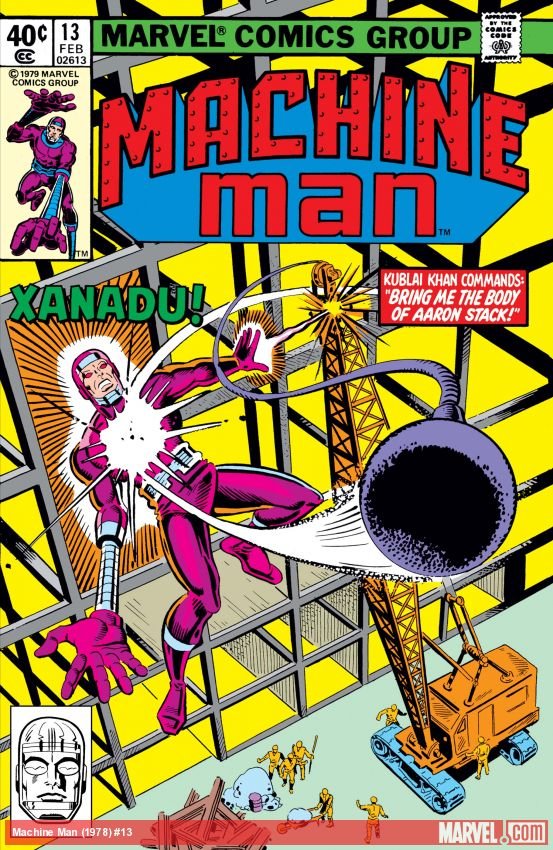 Cover of Machine Man (1978) - #13