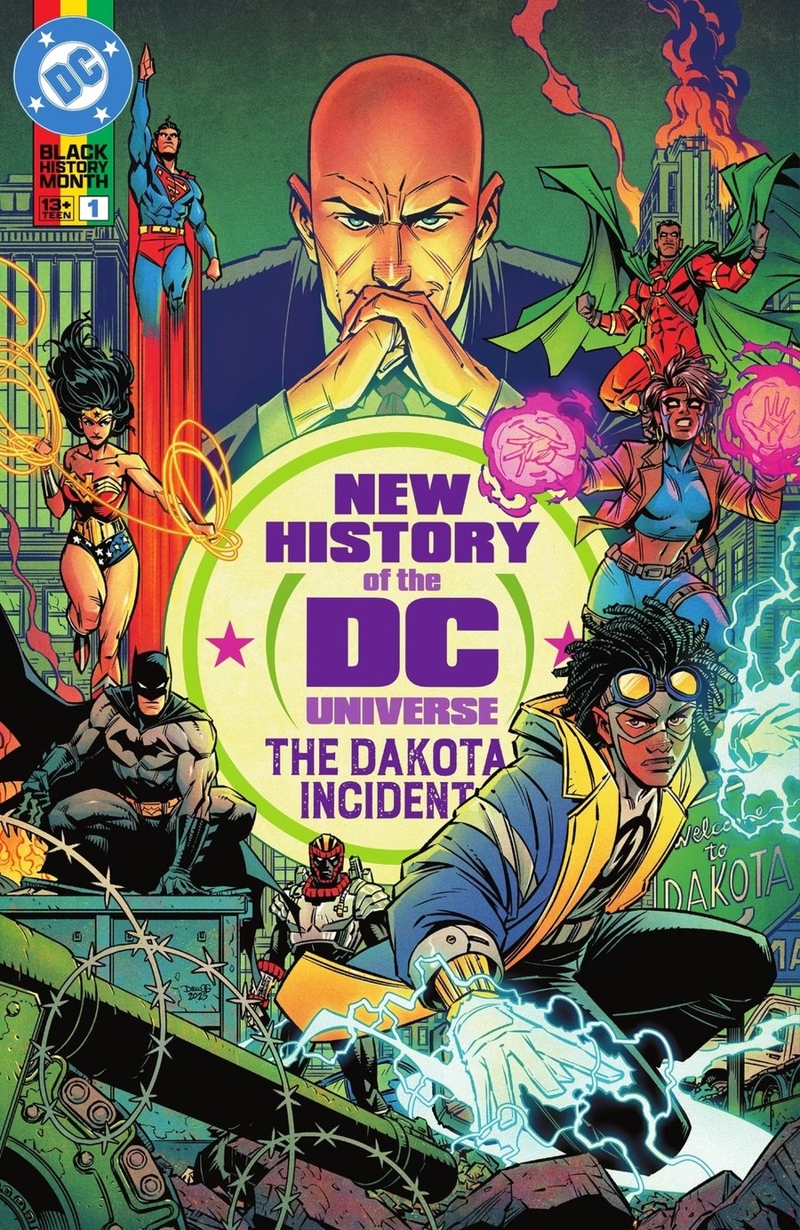 Cover of New History of the Dc Universe (2025) - #1