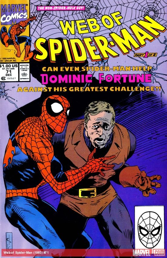 Cover of Web Of Spider-Man (1985) - #71
