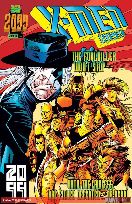 Cover of X-Men 2099 (1993) - #33