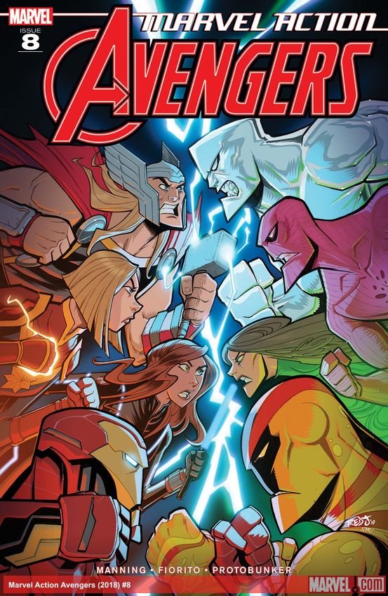 Cover of Marvel Action Avengers (2018) - #8