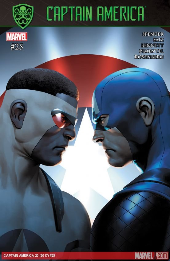 Cover of Captain America: Steve Rogers (2016) - #25