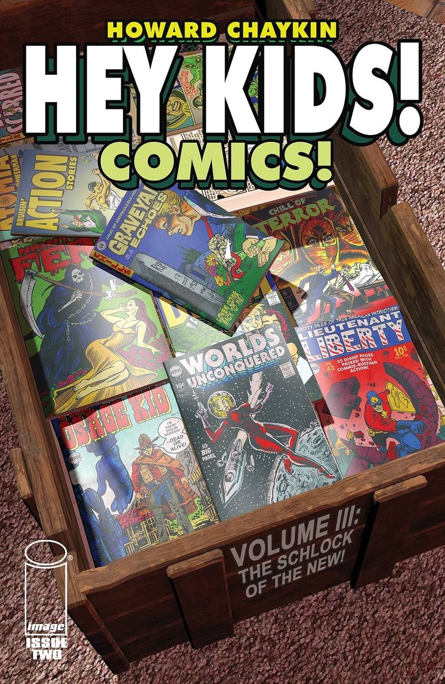 Cover of Hey Kids! Comics!: SCHLOCK OF THE NEW (2023) - #2