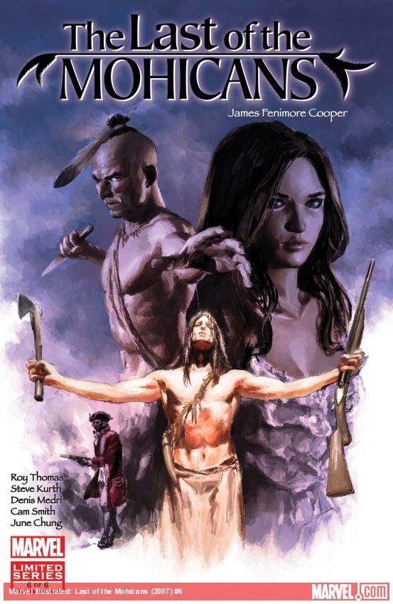 Cover of Marvel Illustrated: Last Of The Mohicans (2007) - #6