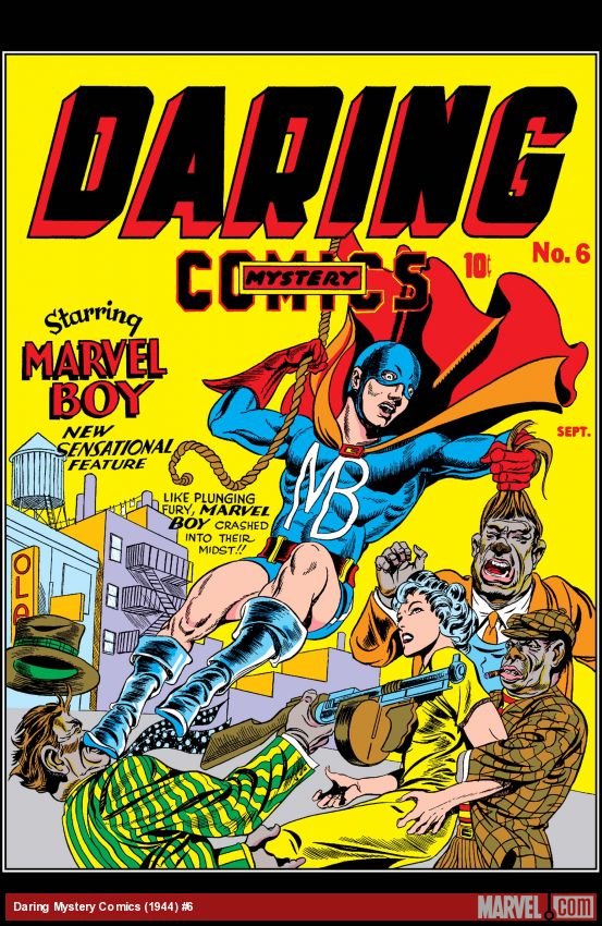 Cover of Daring Mystery Comics (1940) - #6