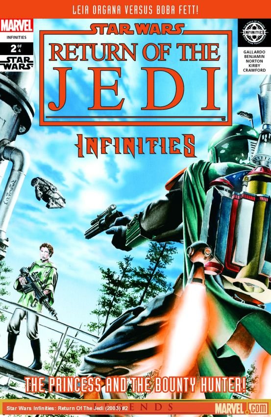 Cover of Star Wars Infinities: Return Of The Jedi (2003) - #2