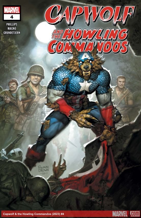 Cover of Capwolf & The Howling Commandos (2023) - #4