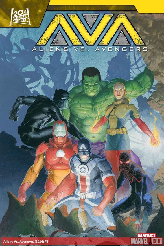 Cover of Aliens Vs. Avengers (2024) - #2