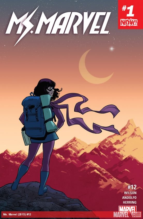 Cover of Ms. Marvel (2015) - #12