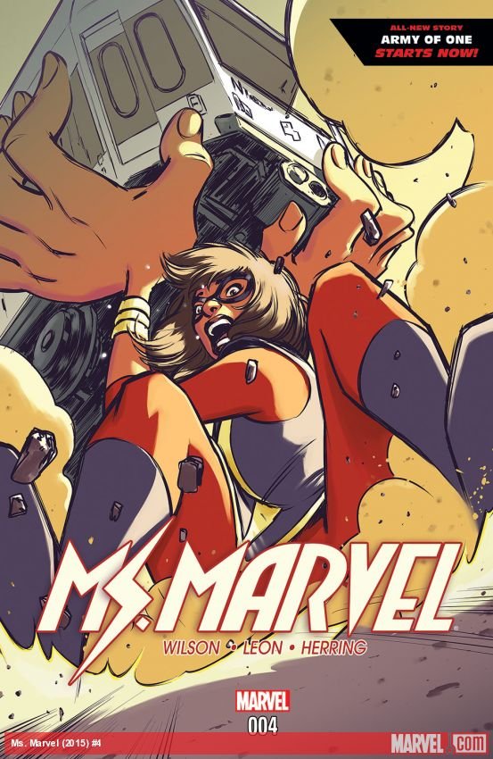 Cover of Ms. Marvel (2015) - #4