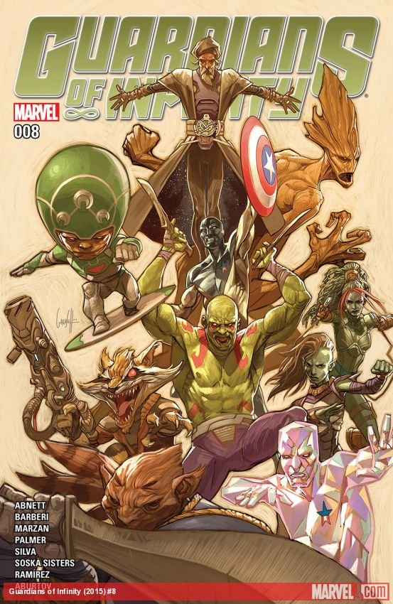 Cover of Guardians Of Infinity (2015) - #8