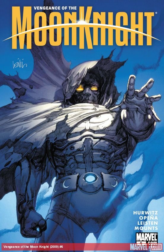 Cover of Vengeance Of The Moon Knight (2009) - #6