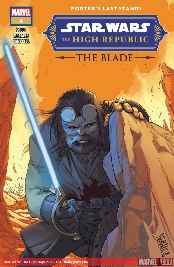 Cover of Star Wars: The High Republic - The Blade (2022) - #4