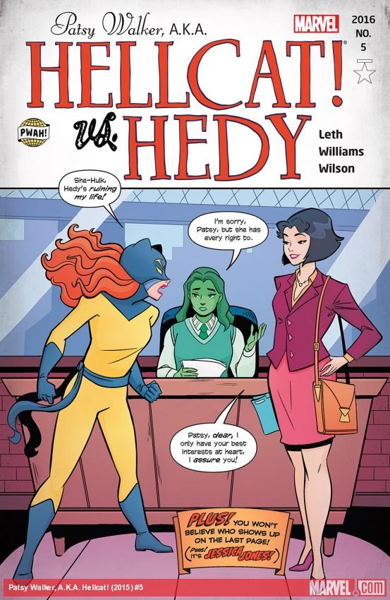Cover of Patsy Walker, A.k.a. Hellcat! (2015) - #5