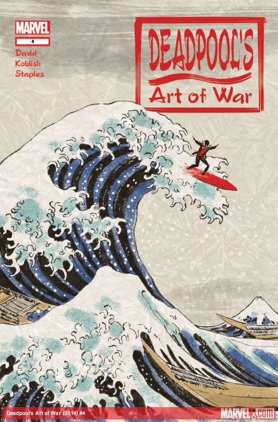 Cover of Deadpool's Art Of War (2014) - #4