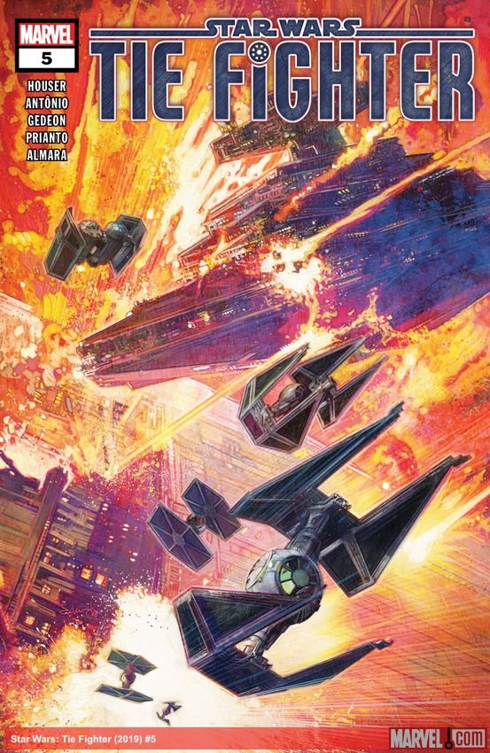 Cover of Star Wars: Tie Fighter (2019) - #5